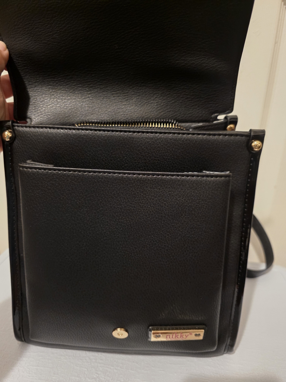 Nicole Lee Black & White Fashion Girls Convertible Backpack - Picture 2 of 8